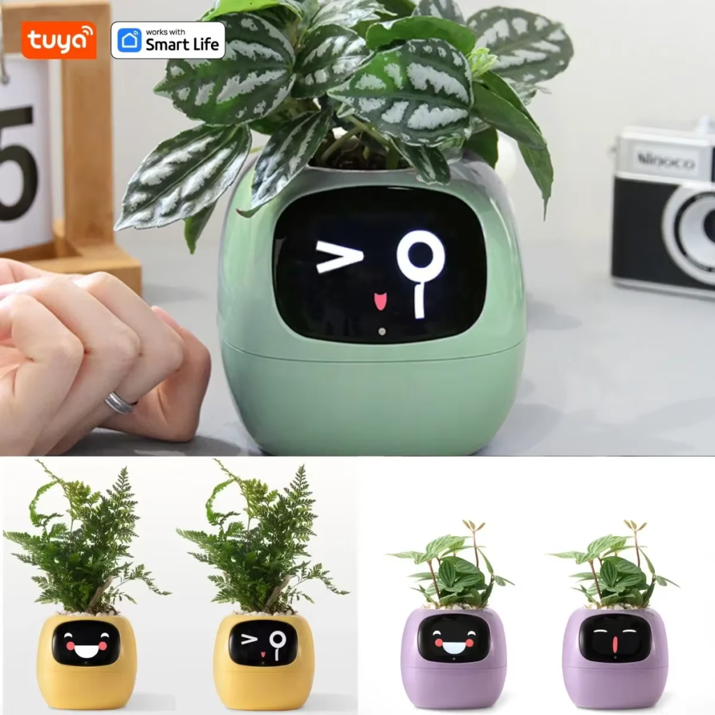 أصيص النباتات الذكي مدعومة بالذكاء الاصطناعي Tuya Ivy Smart Planter